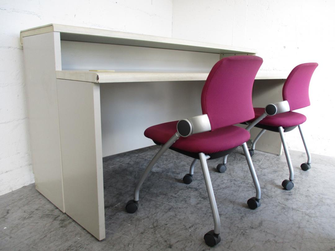 ～セット商品!!受付カウンターセット～受付用チェアと共に
                        
                                    中古
            