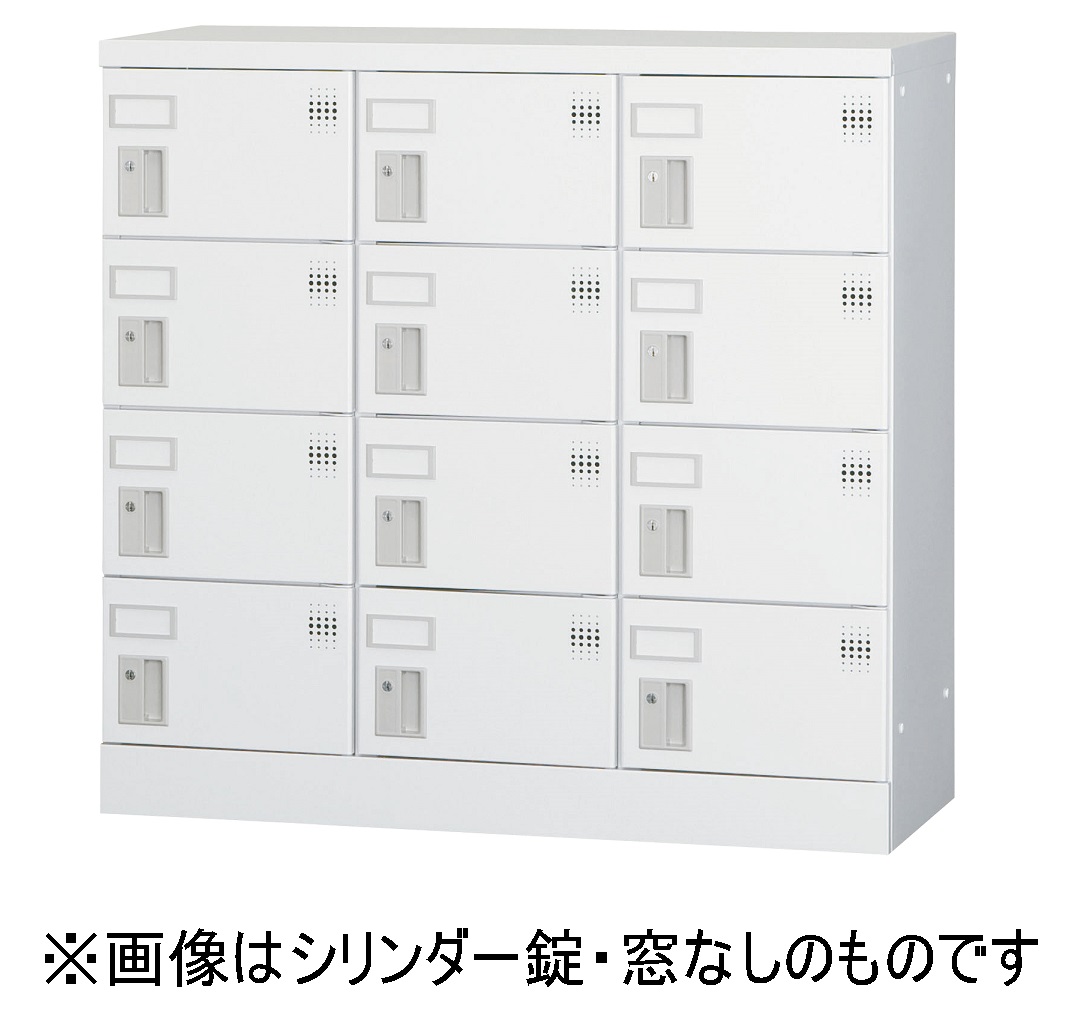 豊国工業 12人用ロッカー ダイヤル錠 扉付 NW50 【未使用品】 - オフィス用家具