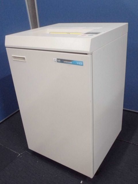 【最大裁断枚数20枚】オフィスシュレッダー｜明光商会｜V431【A3対応】
                        
                                    中古
            