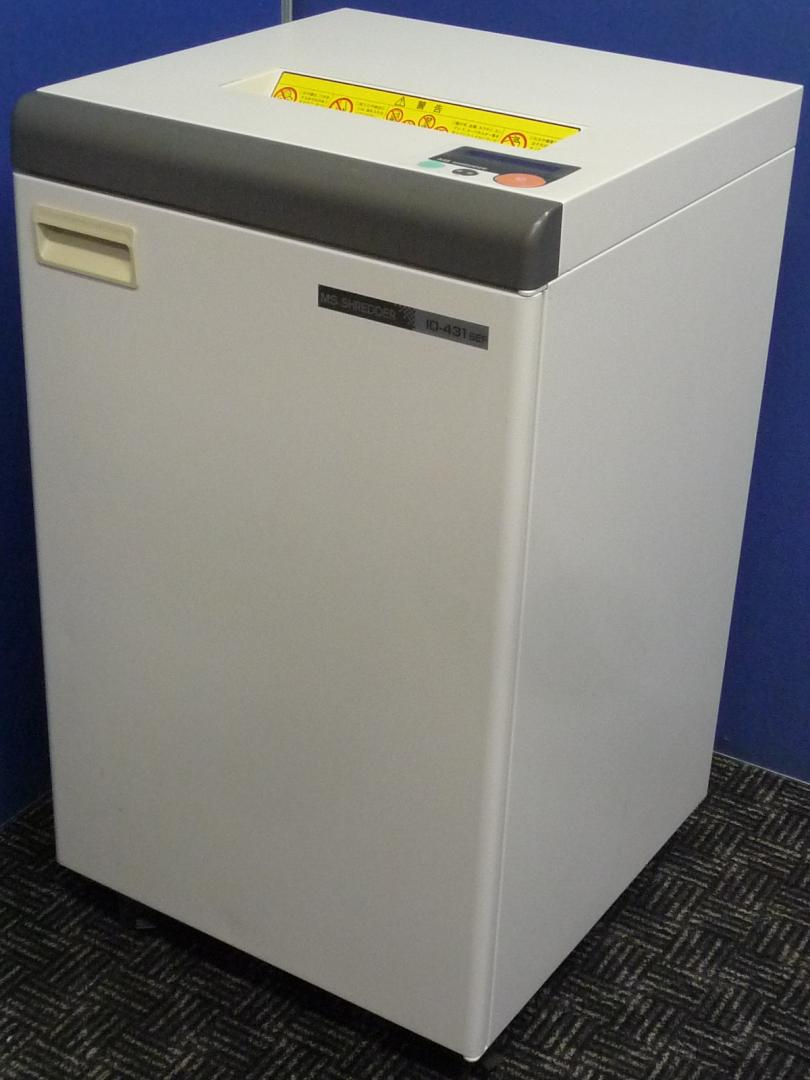 【限定１台】人気シリーズ明光商会シュレッダー：ID-431SEF■最大裁断枚数３５枚■状態良好■さいたま店一押し商品
                        ＭＳシュレッダー
                                    中古
            