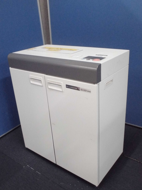 【最大裁断枚数28枚】オフィスシュレッダー｜明光商会｜ID-331SRM｜省スペース！【A3サイズ/CD/DVD裁断可能】
                        
                                    中古
            