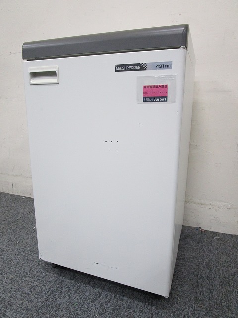 ☆マイナンバー対策まだですか？？？☆◆大容量*高性能*高品質◆明光商会　ID-431FBⅡ【人気商品！】
                        MSシュレッダー
                                    中古
            