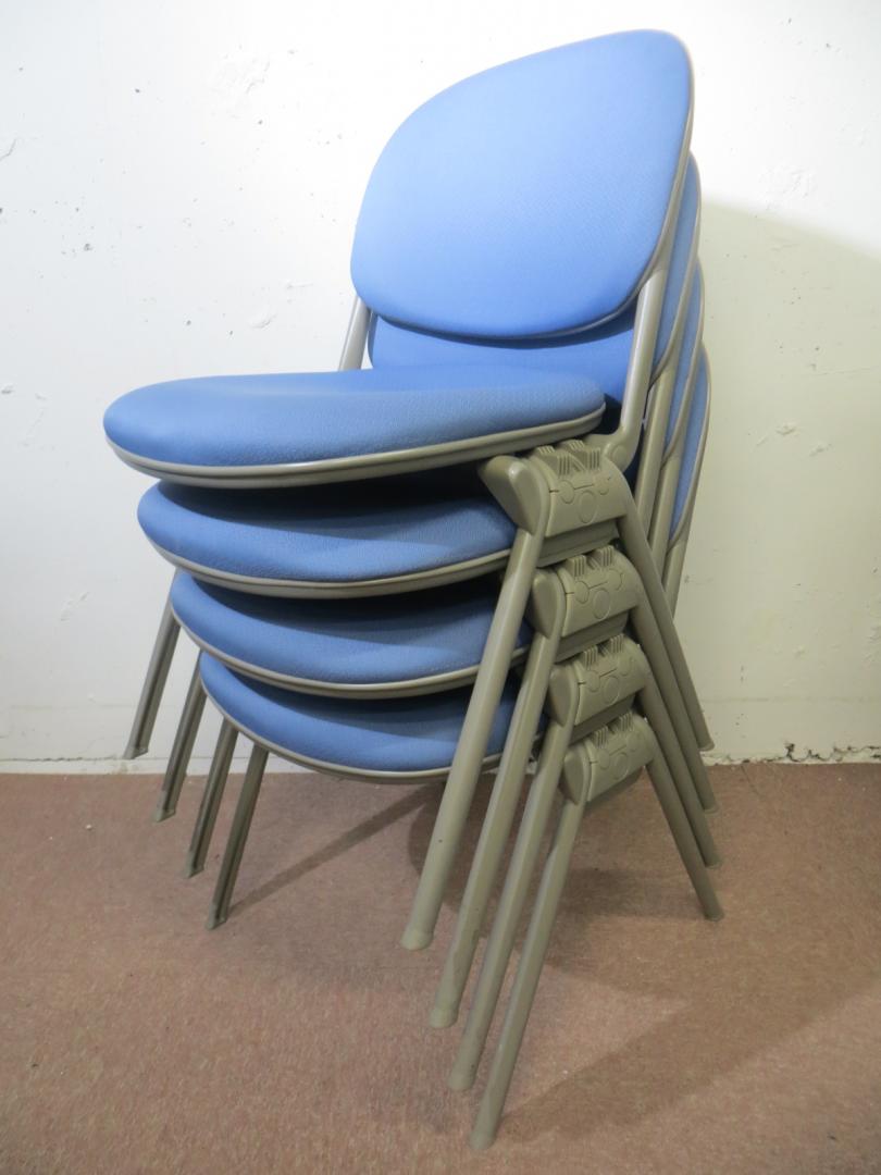 【4脚セット】【定番スタックチェア】オカムラ製　スタックチェア【4脚揃います】
                        トーションライン
                                    中古
            