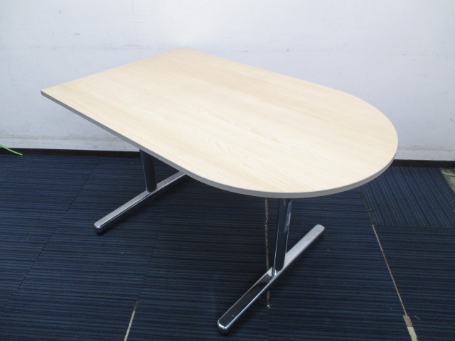 【幅1200mm】楕円形テーブル｜壁付して使うと便利｜ちょっとお洒落
                        
                                    中古
            