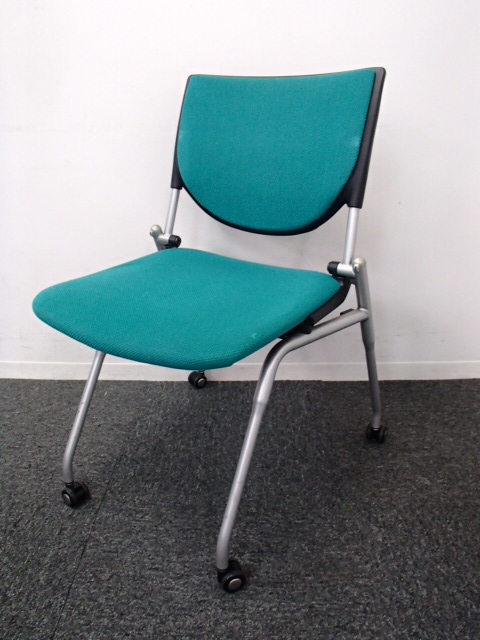 【単品のためお安く！】オカムラ製｜スタッキングチェア｜キャスター付き｜座面・背もたれメッシュ製！
                        
                                    中古
            