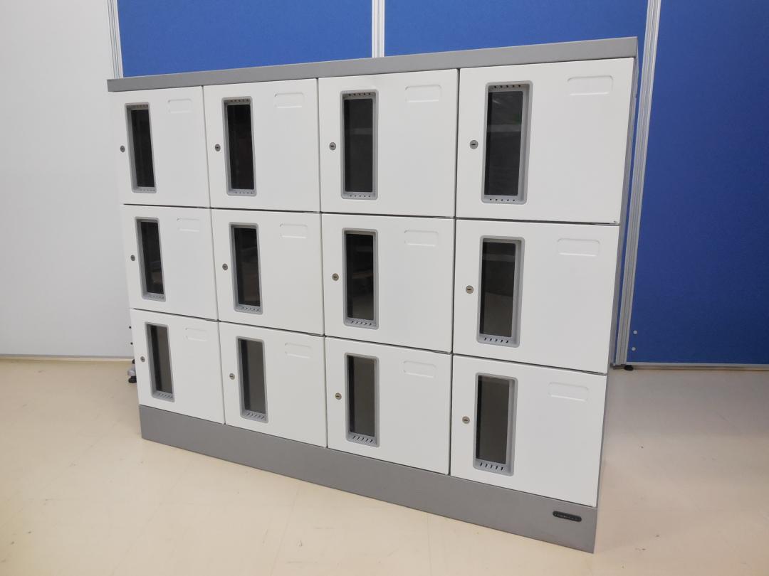 【全扉鍵付き】岡村製作所製 シューズボックス 12人用 入荷後、即売れの希少品！■この時期に嬉しい下駄箱が待望の入荷です！
                        ザパート
                                    中古
            