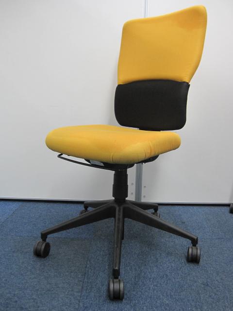 中古】LetsB レッツB Steelcase/スチールケース 肘無ハイバックチェア