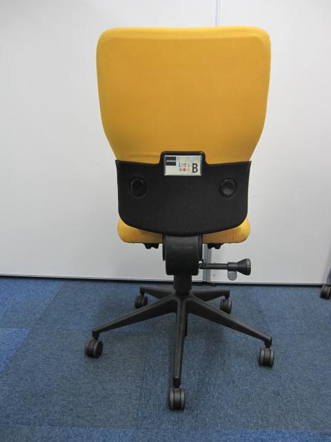 中古】LetsB レッツB Steelcase/スチールケース 肘無ハイバックチェア