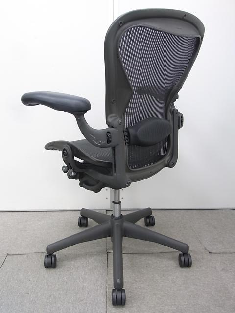 中古】アーロンチェア AE123AWB Herman Miller/ハーマンミラー 肘付