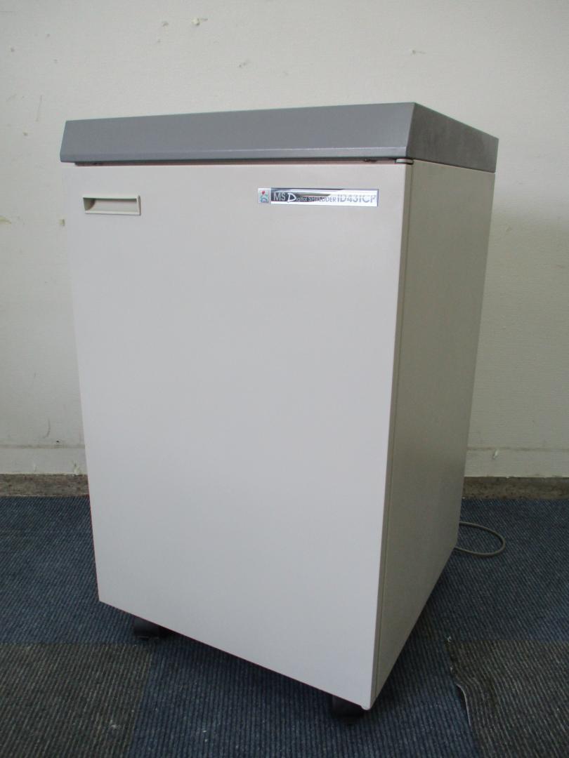 【MSシュレッダー】【A4対応】明光商会製　ID431CP【スパイラルカット方式】【同時裁断約45枚!!】
                        
                                    中古
            