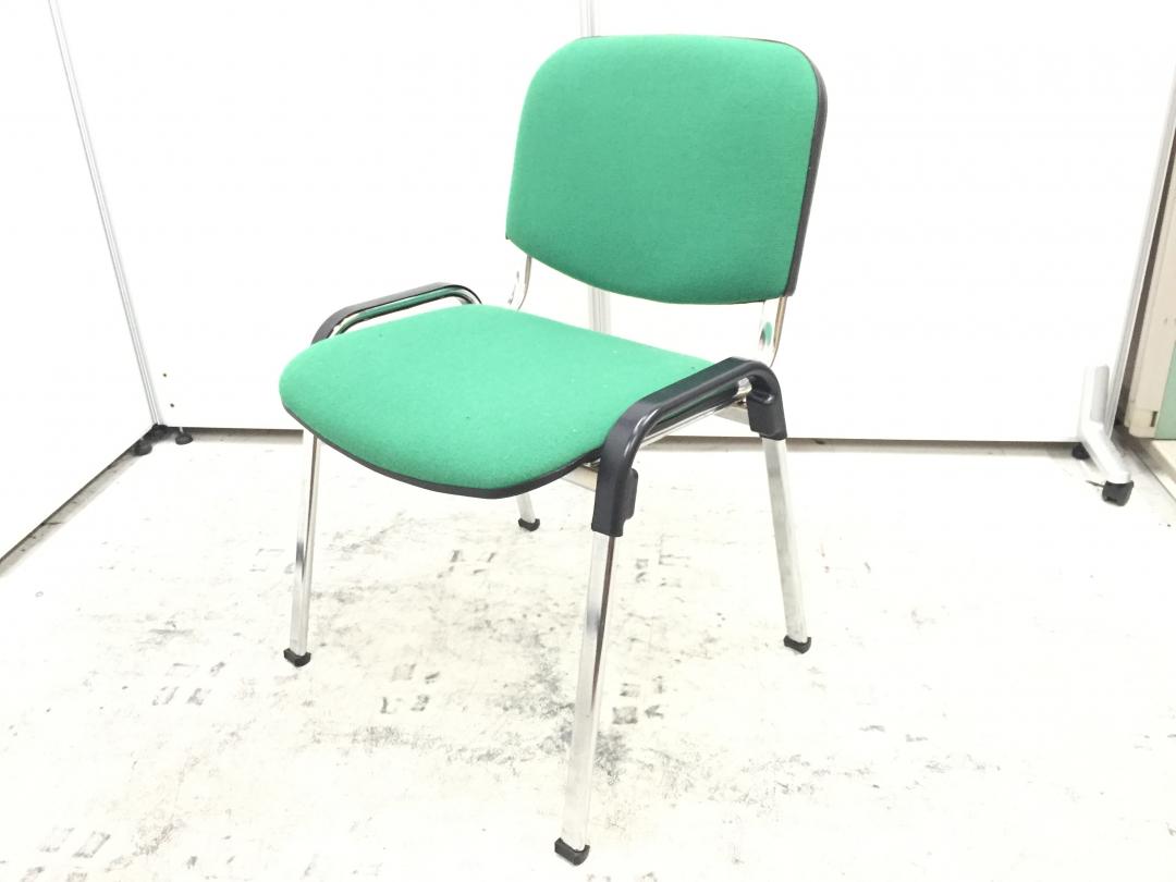 【4脚入荷】明るいグリーン色　肘付き
                        
                                    中古
            