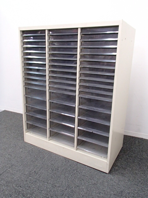 【クリスタルトレイ入荷！】｜オカムラ製｜上段浅型下段深型タイプ！
                        
                                    中古
            