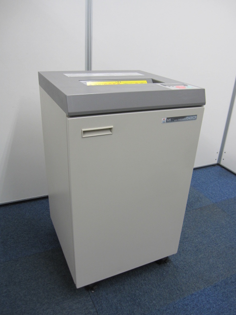 【マイナンバー対策】【オフィスシュレッダー】明光商会製　ID431CP スパイラルカット 最大裁断枚数:約45枚 細断寸法:約6 × 16mm ファンプレス機能付き【大量裁断】
                        
                                    中古
            