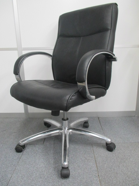 中古】 肘付ハイバックチェア 151871 - 中古オフィス家具なら 中古】 肘付ハイバックチェア 151871 - 中古オフィス家具なら