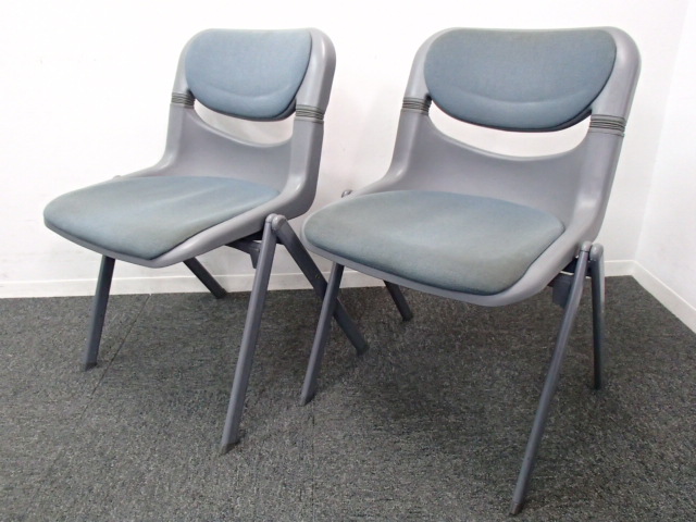 【２脚セット商品】｜イトーキ製｜スタッキングチェア｜省スペースむき！
                        ドーサルⅡ
                                    中古
            