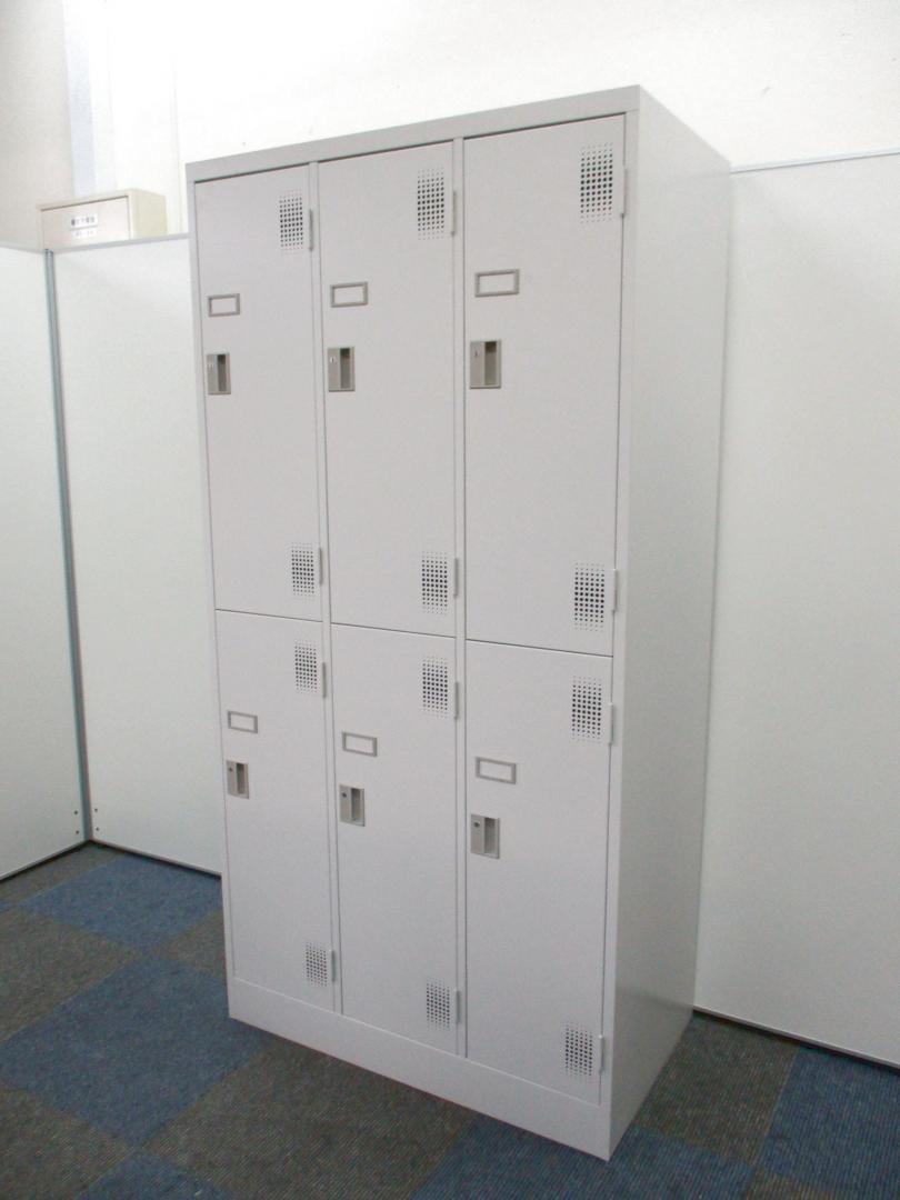 【新古品】豊国工業製　6人用ロッカー(2段)　【限定1台です！】【未使用品で新品同様です！】
                        TLKシリーズ
                                    新古品
            