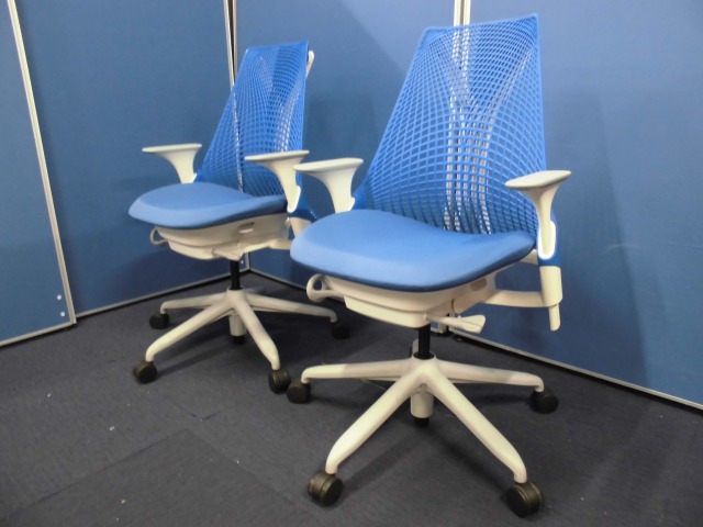 中古】セイルチェア Herman Miller/ハーマンミラー 肘付