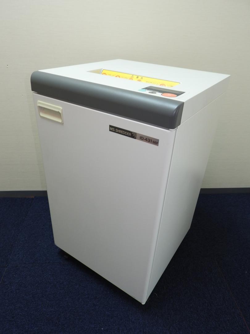【最大裁断枚数45枚】■大型シュレッダー■明光商会製■ID-431SEF【RP】
                        
                                    中古
            