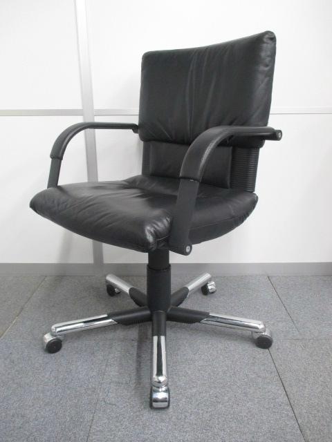 【中古】フィグラ vitra/ヴィトラ 肘付ハイバックチェア 154187