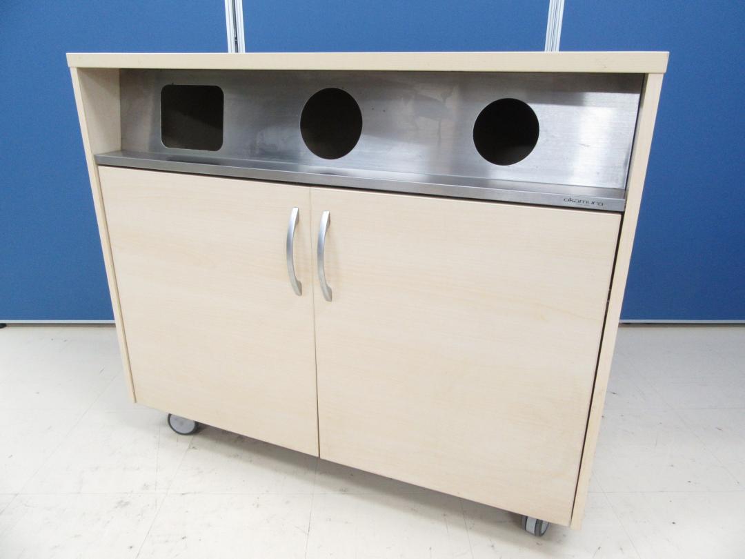 【ハイグレードダストボックス】オカムラ製 アルトカフェシリーズ トラッシュユニット■滅多に入荷しない商品が、、、入りました！【ゴミ箱】
                        
                                    中古
            