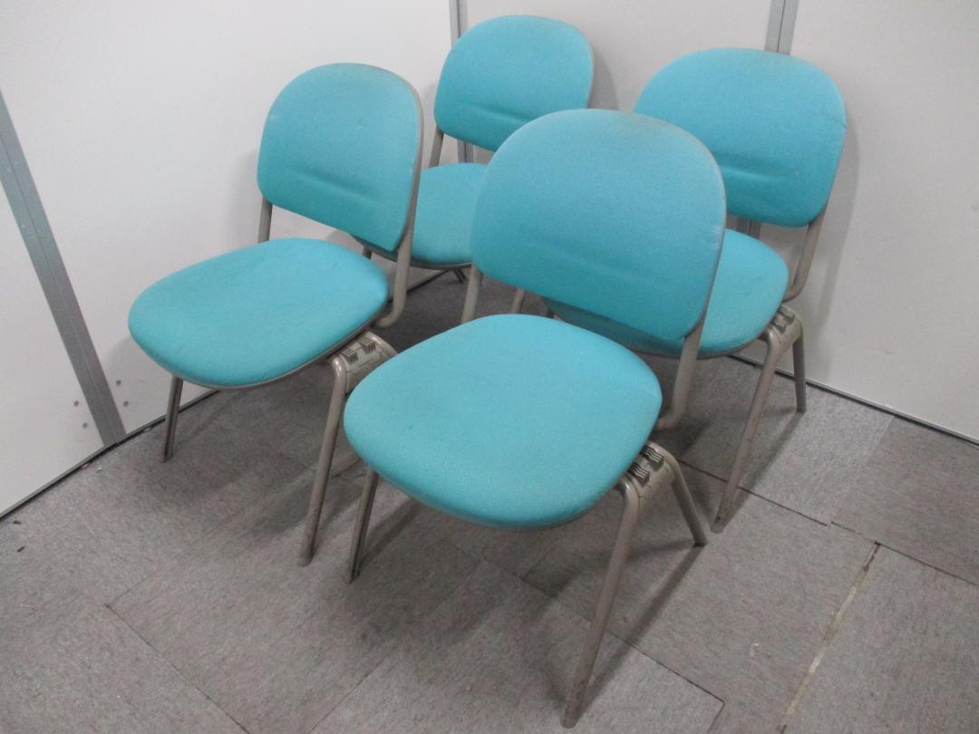 【4脚セット】定番のスタッキングチェア【グリーン】【安心の国内メーカー製】
                        トーションライン
                                    中古
            