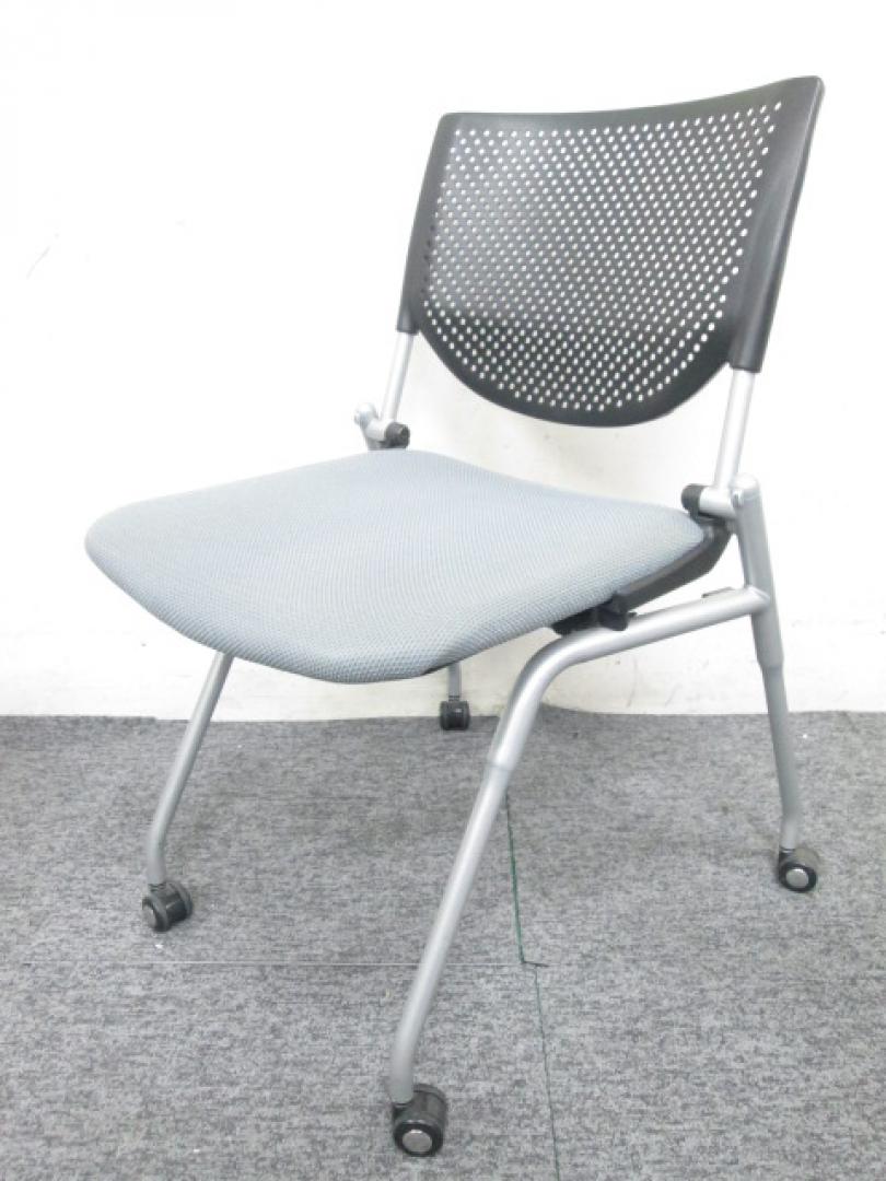 【キャスター付きチェア】会議室用キャスター付きチェアとなります【グレー×ブラック】
                        プロスタック
                                    中古
            