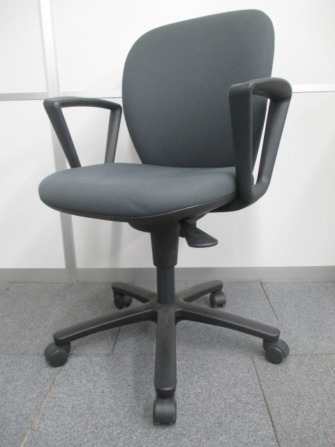 中古】リエットチェア KFS-745GT-T2T3 イトーキ/ITOKI 肘付ローバック