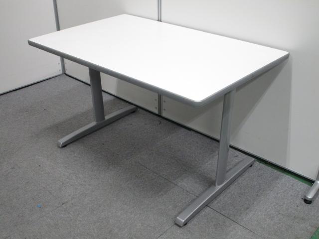 会議用テーブル 1200x750 ホワイト オカムラ製 8177EA MG29