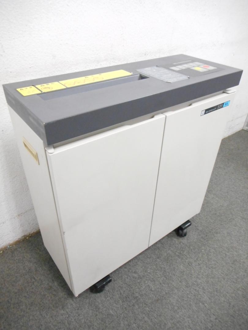 【個人情報・機密情報を細かく細断】■明光商会　MSシュレッダー【MS 231MA】
                        MSシュレッダー
                                    中古
            