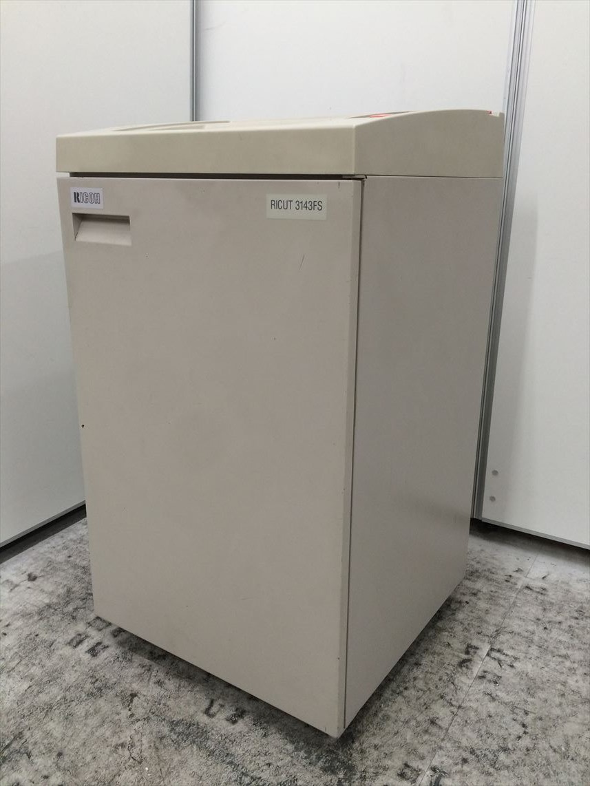 【シュレッダー入荷】オフィスのセキュリティ強化に　リコー　RICUT3143FS
                        
                                    中古
            