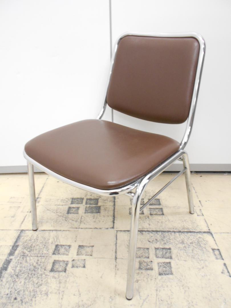 8脚 KOKUYO コクヨ 濃茶色 椅子 スタッキングチェアご覧頂きありがとうございます