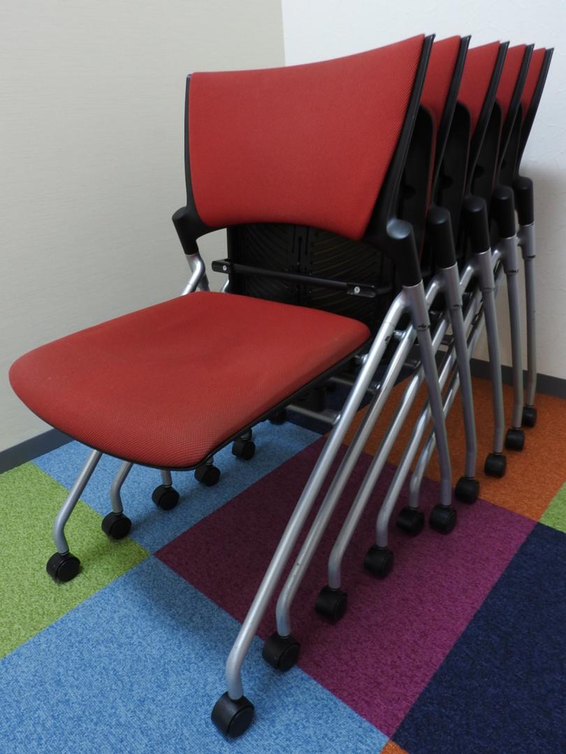 【5脚ミーティングセット】【セットでさらにお得に】【新品定価1脚3.5万以上の商品】【スタック界の王様】マノス！【レッドはミーティングテーブルに映える色合い】【RP】
                        マノス
                                    中古
            