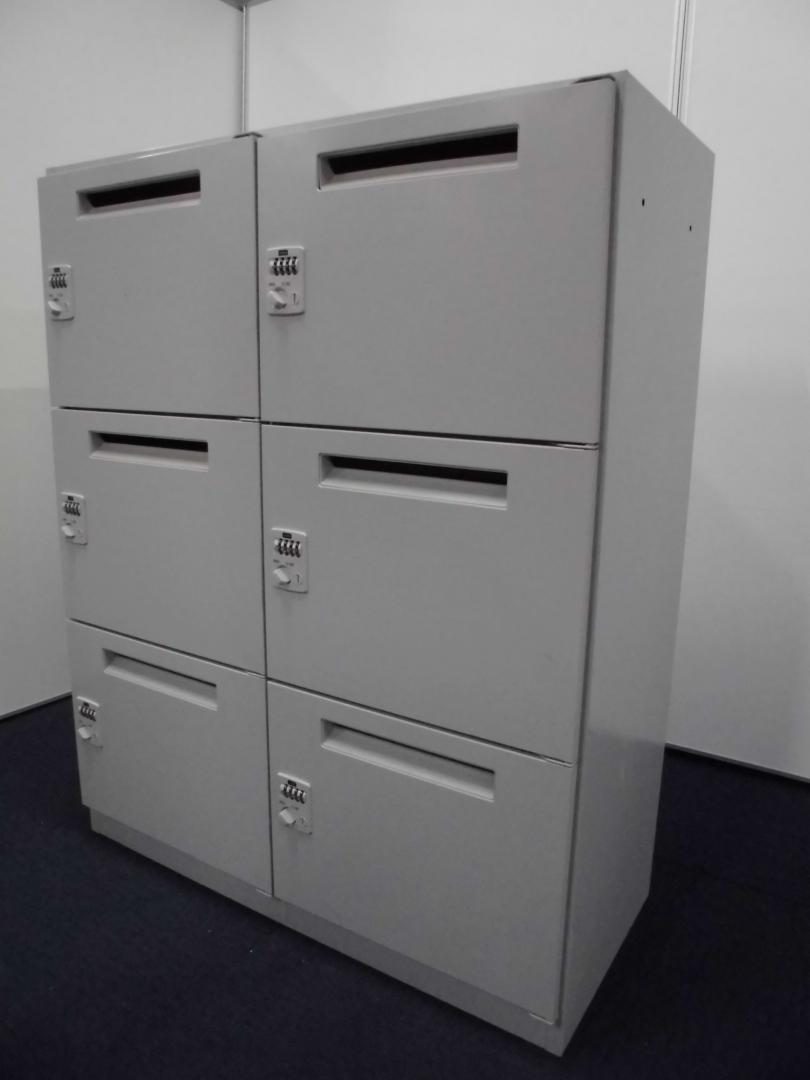 【ダイヤル錠】6人用ロッカー/メールロッカー/パーソナルロッカー【内田洋行製】
                        
                                    中古
            