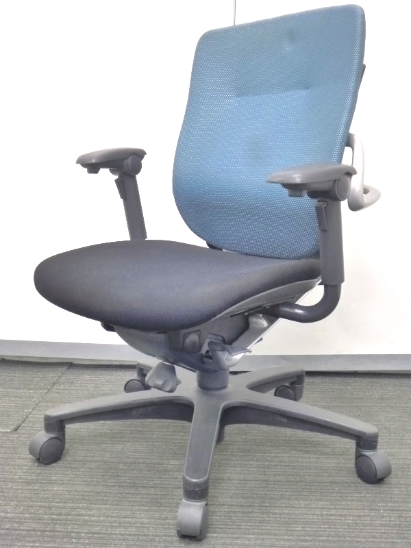 中古】レビーノチェア KE-637CJ-T2A1 イトーキ/ITOKI 肘付ミドル