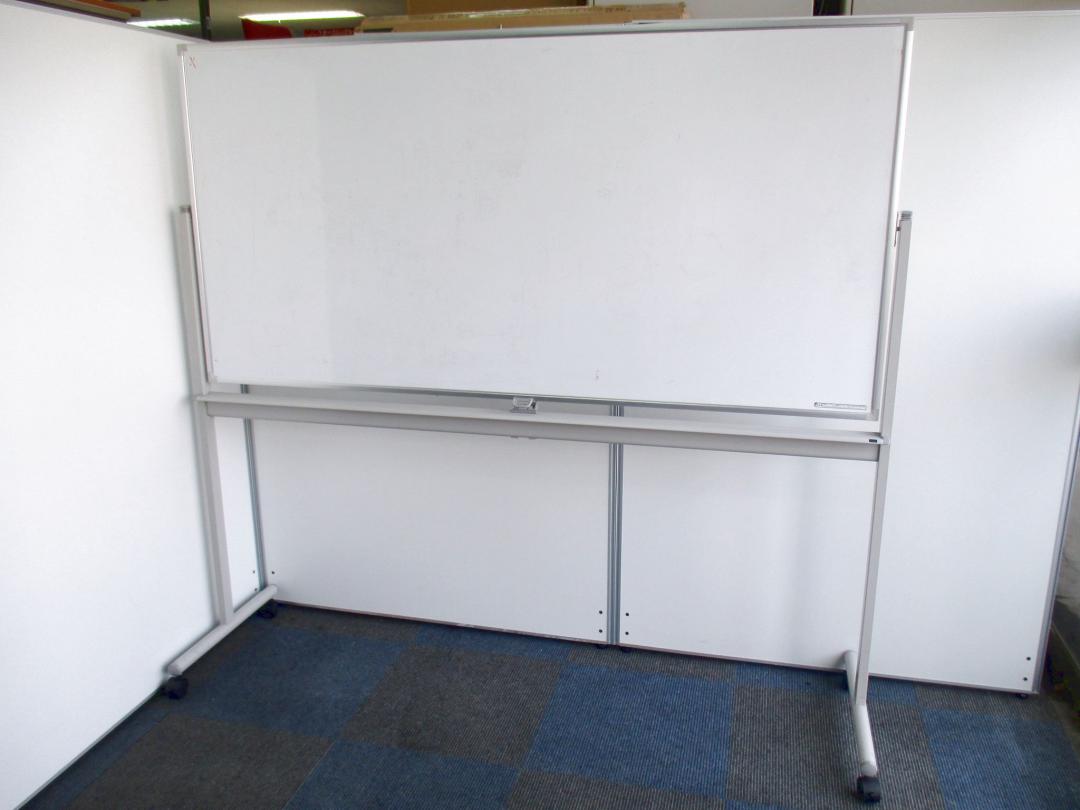【便利な両面ホワイトボード!!】キャスターも付いており移動も楽々!!【お手ごろ価格!!】Nu
                        
                                    中古
            