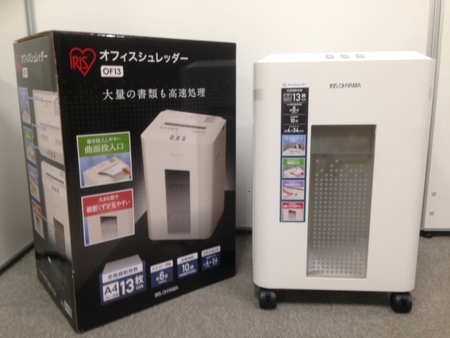 【箱入り新品シュレッダー!!】状態：新品｜数量：3台｜コンパクトシュレッダーの定番です！｜
                        
                                    新品
            