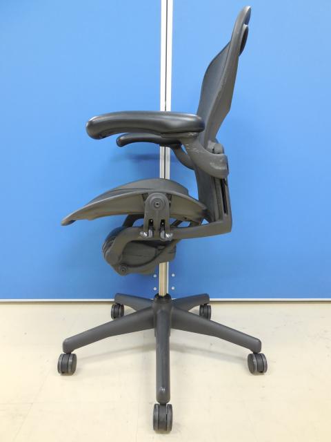 【中古】アーロンチェア Herman Miller/ハーマンミラー 肘付ハイバックチェア 160097