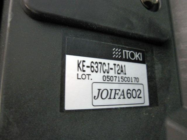 【中古】レビーノチェア KE-637CJ-T2A1 イトーキ/ITOKI 肘付ハイバックチェア 160579