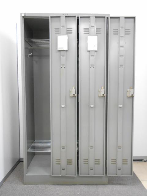 【中古】J型 3L-7JN イトーキ/ITOKI 3人用更衣ロッカー 161280