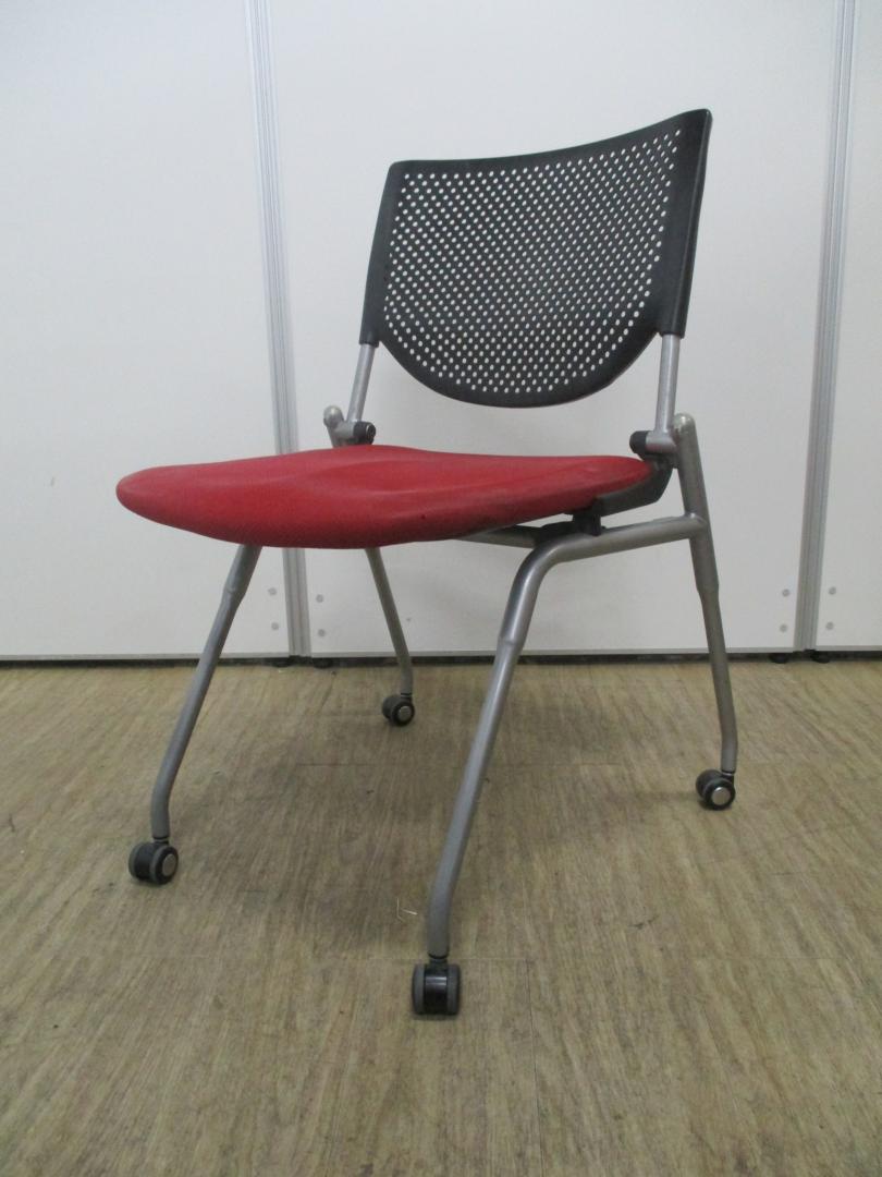 真っ赤な会議用チェア!!情熱!燃える様な打ち合わせを!!
                        プロスタック
                                    中古
            
