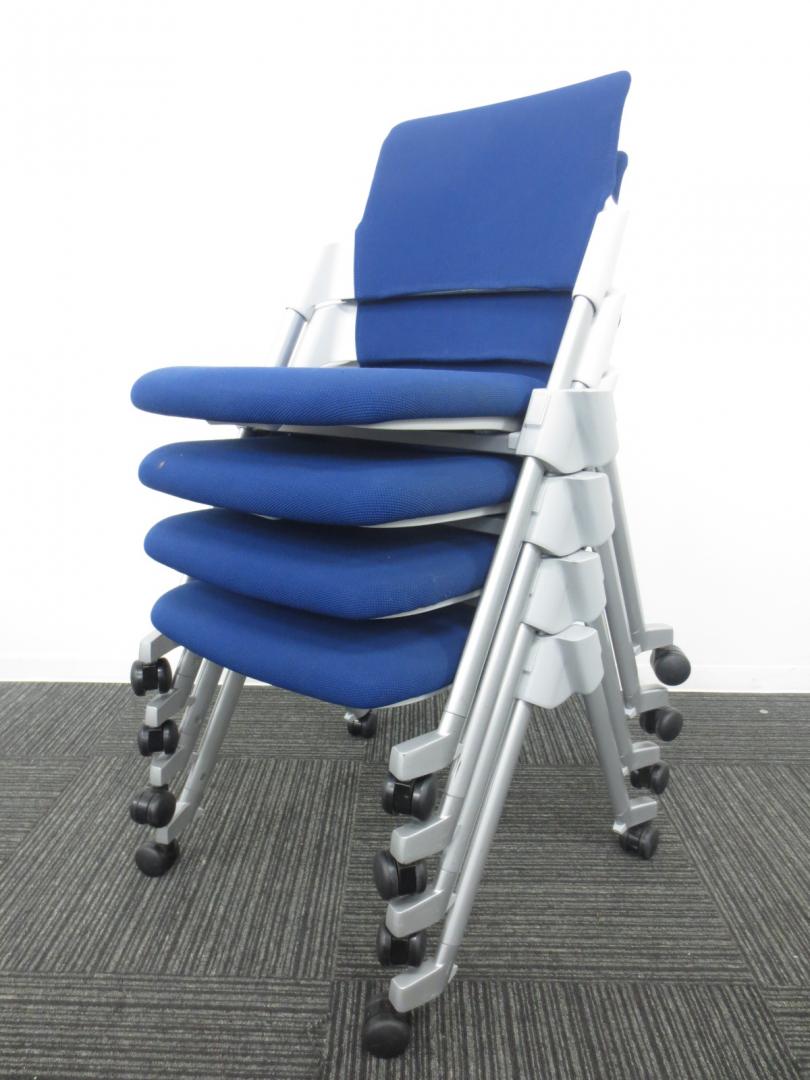 【4脚セット商品】■人気メーカーコクヨ製　■ミーティングの時にぴったり会議用チェア■スタッキング＆ネスティング収納可能【大量入荷】【相模原・町田店】 
                        アンフィ
                                    中古
            