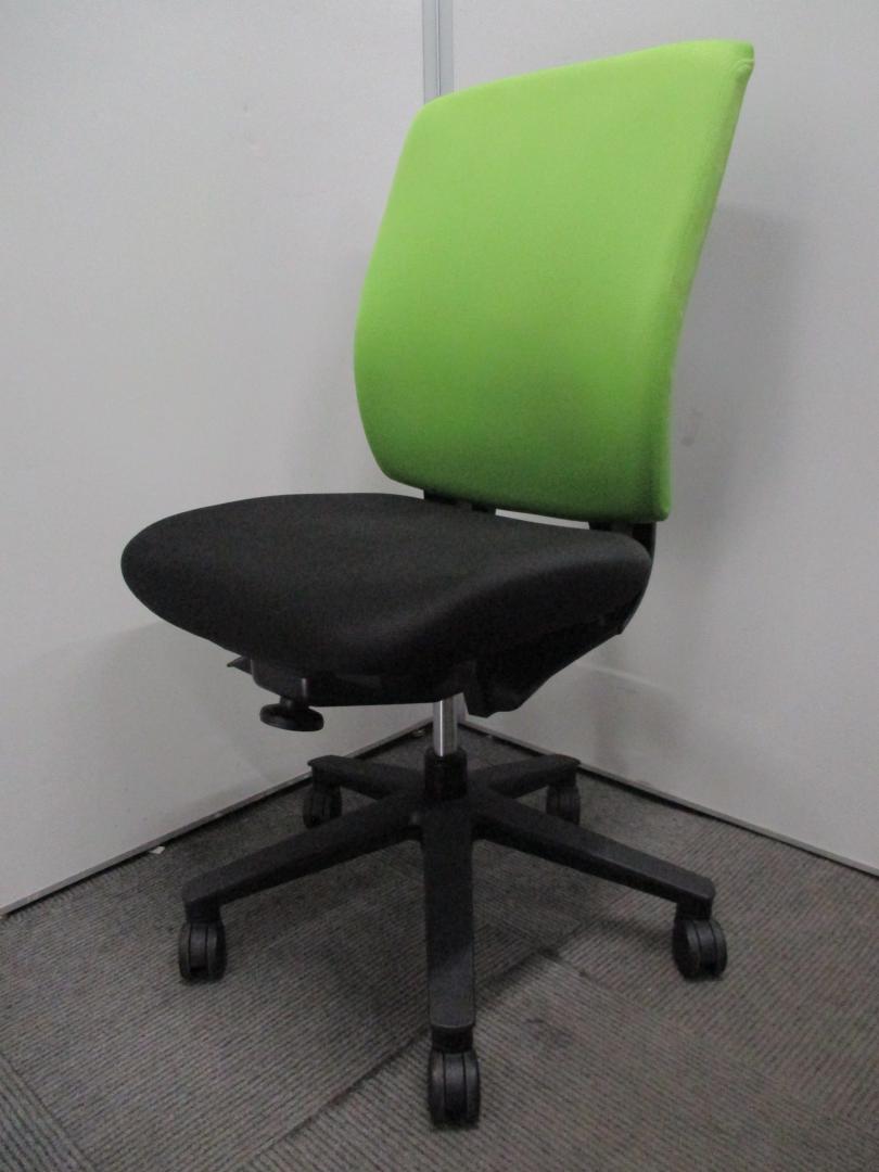■肘無し事務用チェア■フェクトチェア■ライトグリーン■FE512F-GRB
                        FECT
                                    中古
            
