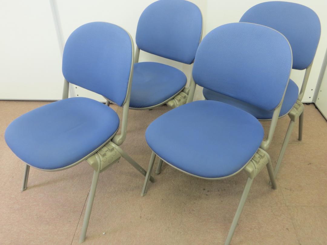 【状態良好！】４脚１セットでご提供！【重ねて便利ミーティングチェア】 
                        トーションライン
                                    中古
            