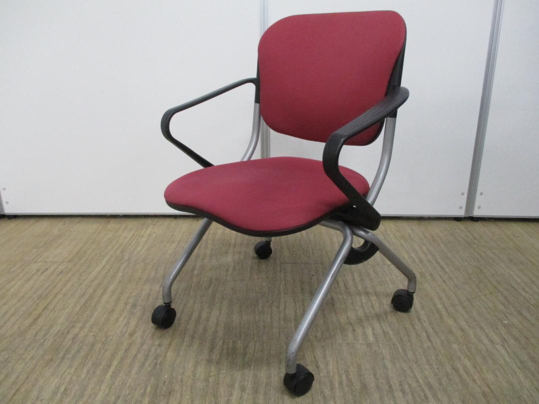 【人気】深みのある落ち着いた赤系ミーティングチェア入荷（会議室、応接室に）
                        トーションライン
                                    中古
            