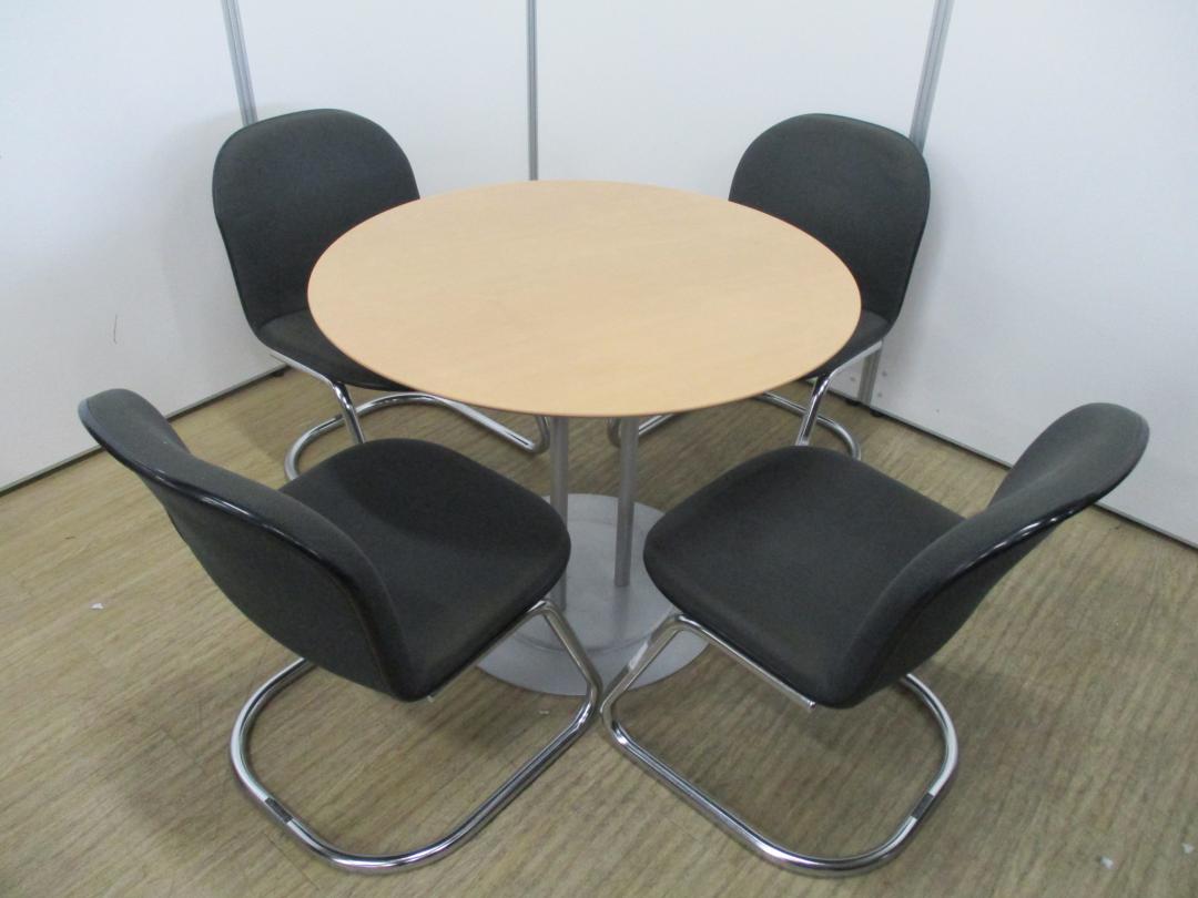 【セット特価】ミーティングテーブルとミーティングチェアのセット！休憩室にも！
                        
                                    中古
            