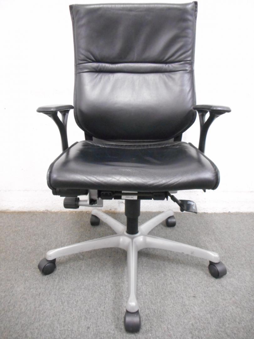 展示品、ハイバックチェア オフィスチェア 中古】エルシオチェア CR36MX オカムラ/okamura 肘付ハイバック