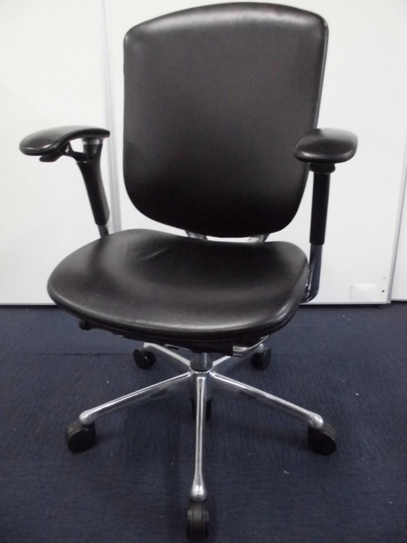 【中古】オカムラ コンテッサチェア 中古】コンテッサチェア オカムラ/okamura 肘付ハイバックチェア