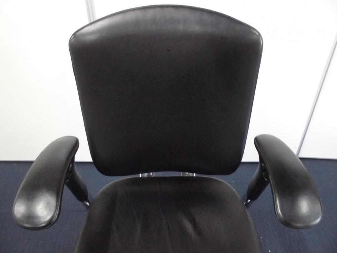 【中古】オカムラ コンテッサチェア 中古】コンテッサチェア オカムラ/okamura 肘付ハイバックチェア
