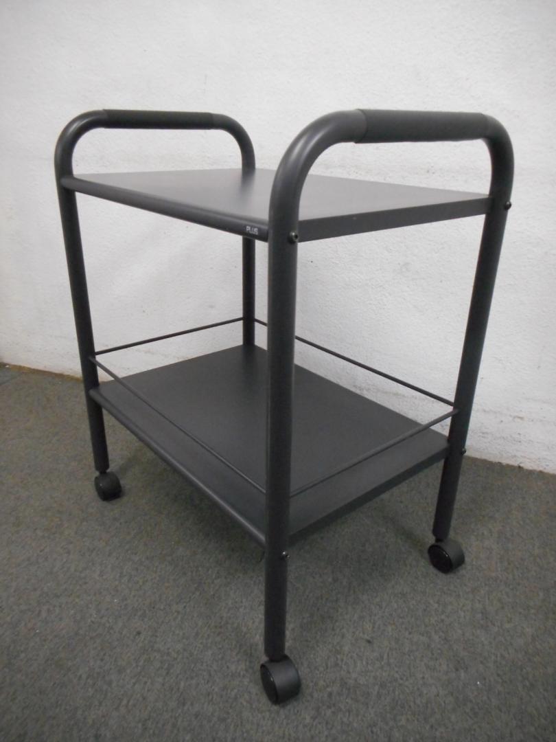 ■プリンター台【2段ラック！】【オールブラック！】【キャスター付！】■PLUS（プラス）
                        
                                    中古
            