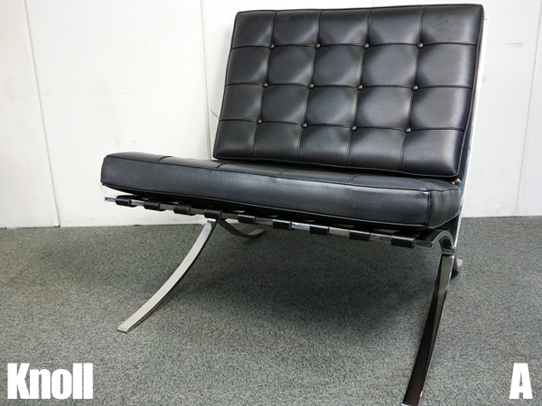 A)knoll/ノール　本革バルセロナチェア　黒　正規品！刻印有！
                        
                                    中古
            